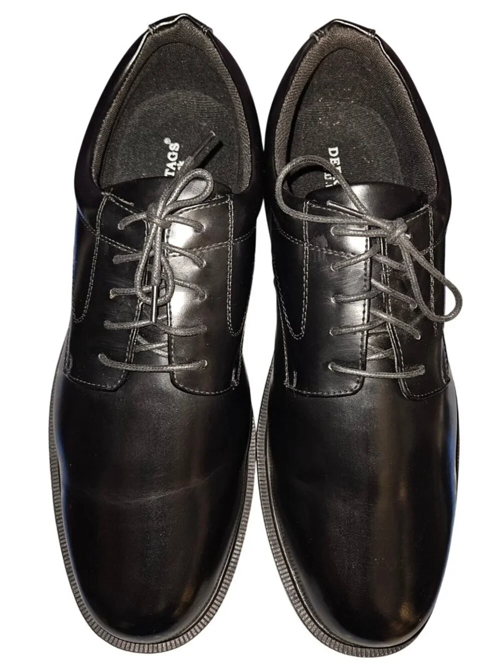 Deer Stag Black S.U.P.R.O. Sock Times Comfort Oxford Uniform Shoes Men 15W